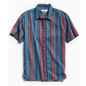 Urban Outfitters 90’s Vertical Stripe Dad Shirt